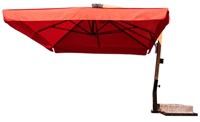 зонт на боковой опоре для кафе и ресторанов тм збси - 2