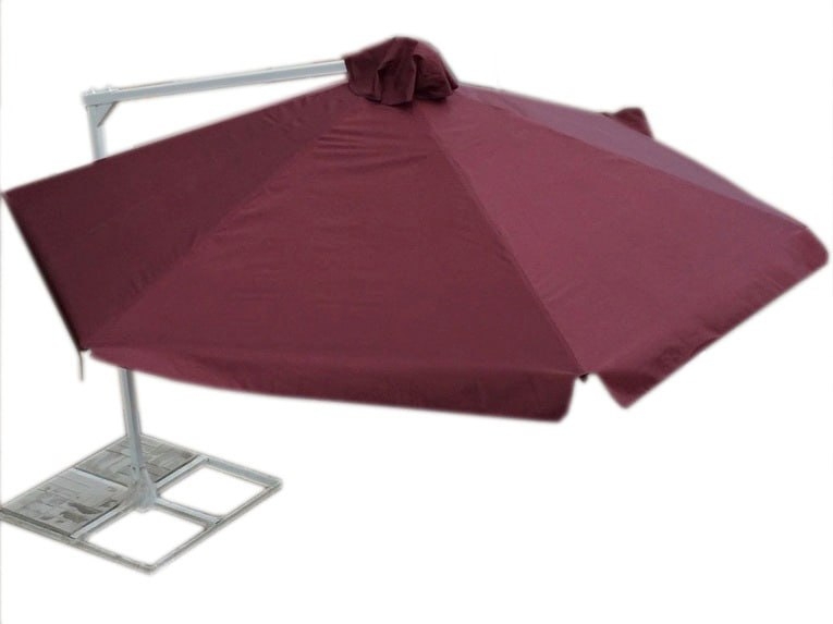 консольный зонт для кафе ресторанов вид сверху